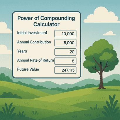 Power of Compounding Calculator